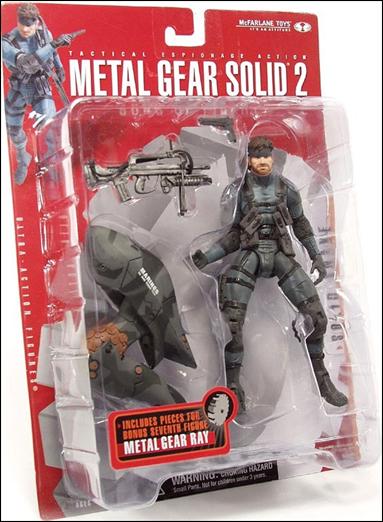 Metal Gear Solid 2: Sons of Liberty figure 5 Solid Snake