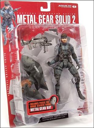 Metal Gear Solid 2: Sons of Liberty figure 5 Solid Snake
