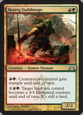 Magic the Gathering: Gatecrash (Base Set) card 196 Skarrg Guildmage