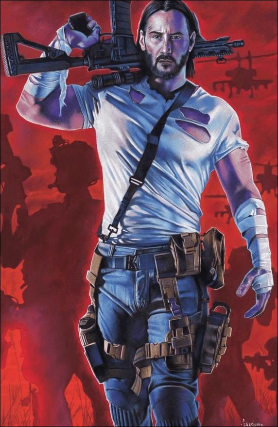 BRZRKR issue 1-SQ Victor Garduno Hive Comics Virgin Cover 1/1000