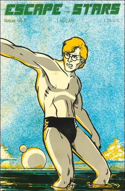 Escape to the Stars (1983) issue 5 Wraparound Cover