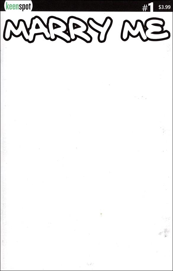 Marry Me issue 1-D Blank/Sketch Cover