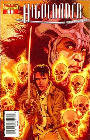Highlander issue 1-D Tony Harris Standard Cover