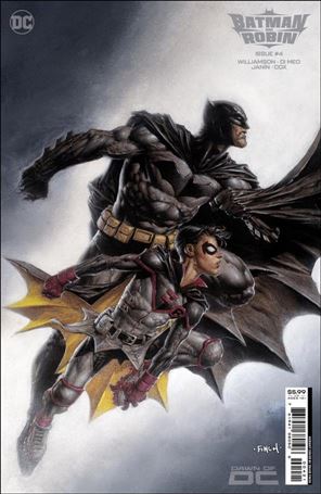 Batman and Robin (2023) issue 4-B David Finch Cardstock Cover