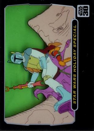 Star Wars 30th Anniversary (Animation Cel Subset) card 1 Star Wars Holiday Special
