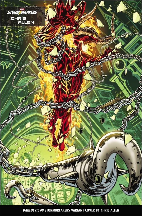 Daredevil (2023) issue 9-B Chris Allen Stormbreakers Cover