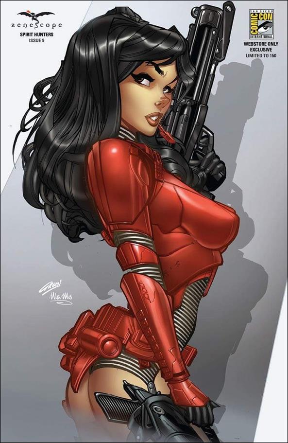 Spirit Hunters issue 9-G Paul Green SDCC Webstore Only Cover 1/150