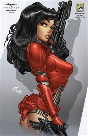 Spirit Hunters issue 9-G Paul Green SDCC Webstore Only Cover 1/150