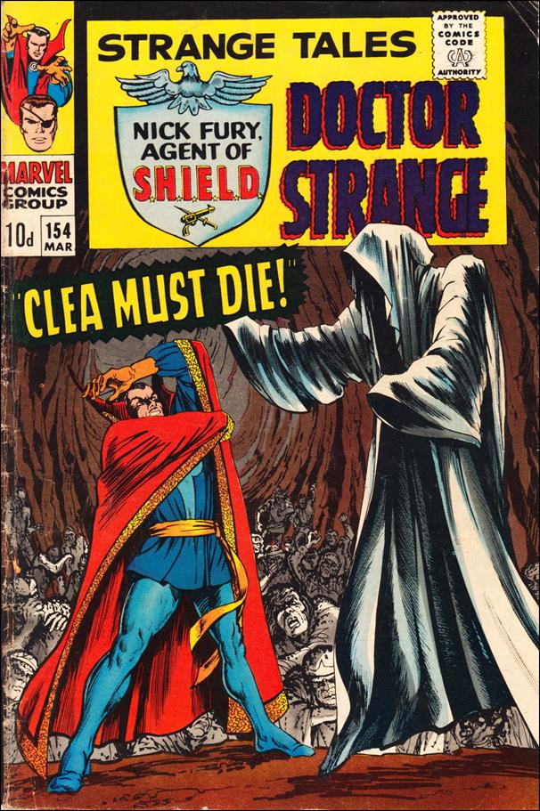 Strange Tales (1951) issue 154-B UK Price Cover