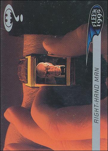 Batman Forever (Retail Base Set) card 26 Right-Hand Man