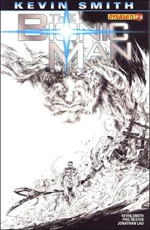 Bionic Man issue 2-C Jonathan Lau Sketch Cover