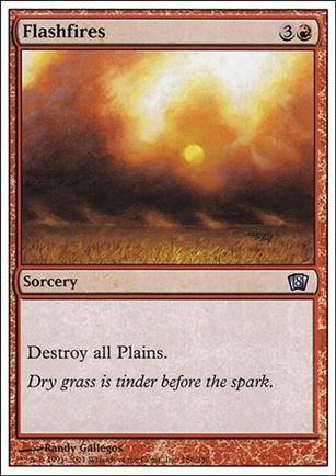 Magic the Gathering: 8th Edition (Base Set) card 186 Flashfires