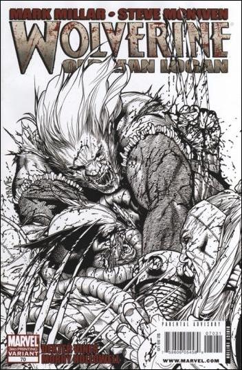 Wolverine (2003)  issue 70-C Steve McNiven Sketch Cover (3rd Printing)