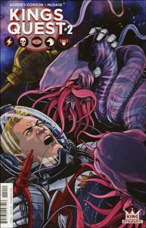 Kings Quest issue 2 Marc Laming Cover