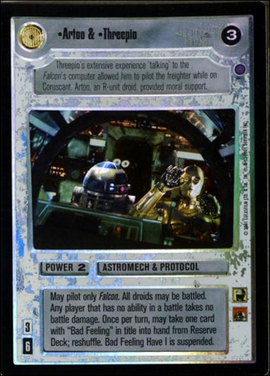 Star Wars: Reflections III (Base Set) card 108 Artoo & Threepio