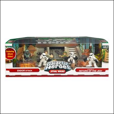 Star Wars: Galactic Heroes Cinema Scenes figure 31 Endor Attack