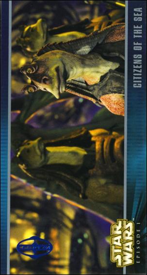 Star Wars: Episode I Widevision: Series 1 (Expansion Subset) card X-29 Citizens of the Sea