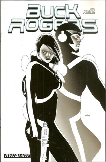 Buck Rogers (2009) issue 2-C John Cassaday 1:15 Black and White Cover