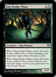 Magic the Gathering: Eventide (Base Set) card 123 Hag Hedge-Mage