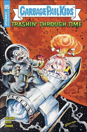 Garbage Pail Kids: Trashin' Through Time issue 5-B Jeff Zapata Cover