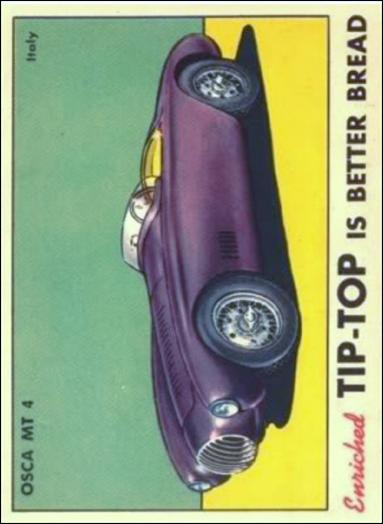 Sports Cars (1954) (Base Set) card 21 Osca MT 4