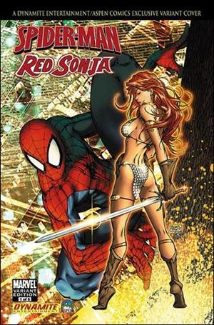 Spider-Man/Red Sonja issue 1-B Aspen Comics Cover 1/4000