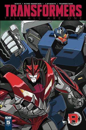 Transformers: Till All Are One issue 5-C  Jack Lawrence 1:10 Cover