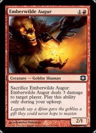 Magic the Gathering: Future Sight (Base Set) card 97 Emberwilde Augur