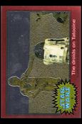 Star Wars Chrome Archives (Base Set) card 5 The droids on Tatooine
