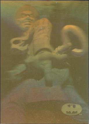 Batman Holo Series (Gold Parallel Base Set) card 6 The Riddler