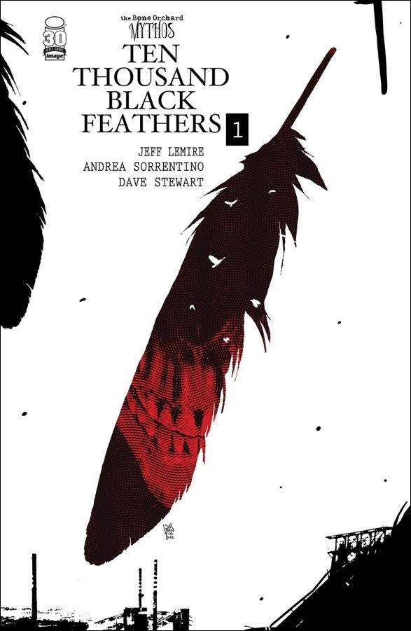 Bone Orchard Mythos: Ten Thousand Black Feathers issue 1 Andrea Sorrentino Cover