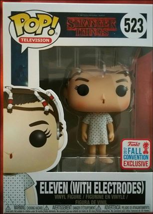 POP! Television figure 523 Eleven (With Electrodes) 2017 Fall Con Exclusive