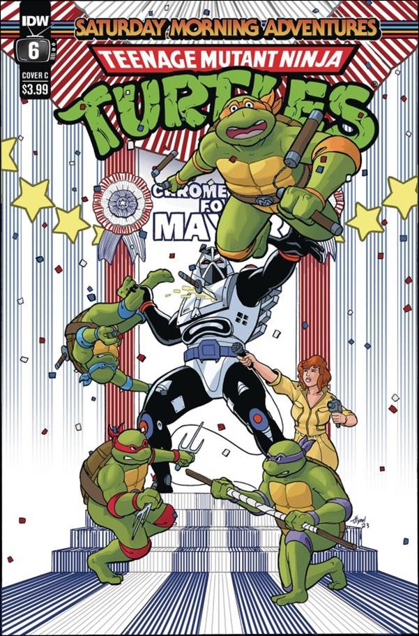 Teenage Mutant Ninja Turtles: Saturday Morning Adventures issue 6-C Travis Hymel Cover