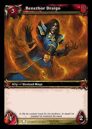 World of Warcraft: Heroes of Azeroth (Base Set) card 228 Benethor Draigo