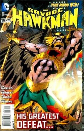 Savage Hawkman issue 19 Gatefold Cover