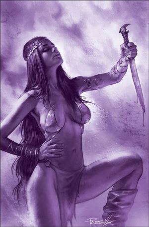 Dejah Thoris (2019) issue 12-N Lucio Parrillo 1:25 Purple Tint Virgin Cover