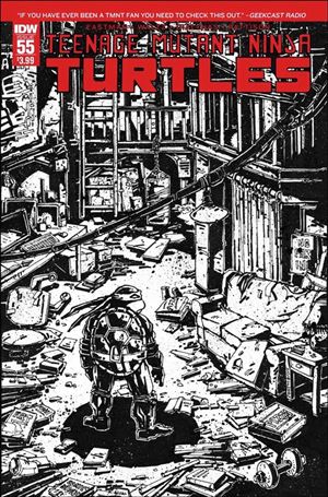 Teenage Mutant Ninja Turtles (2011) issue 55-H Kevin Eastman Cover (2nd Printing) 1/2000