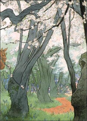 Charles Vess (Base Set) card 59 Anne and the Avenue of Delight #2
