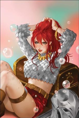 Immortal Red Sonja issue 5-I Leirix Li 25 Copy Virgin Incentive Cover