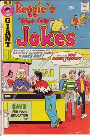 Reggie's Wise Guy Jokes issue 28