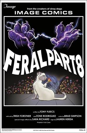 Feral (2024) issue 8-B Tony Fleecs Homage Cover