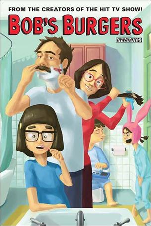 Bob's Burgers (2015) issue 9-B Luke Ashworth Cover