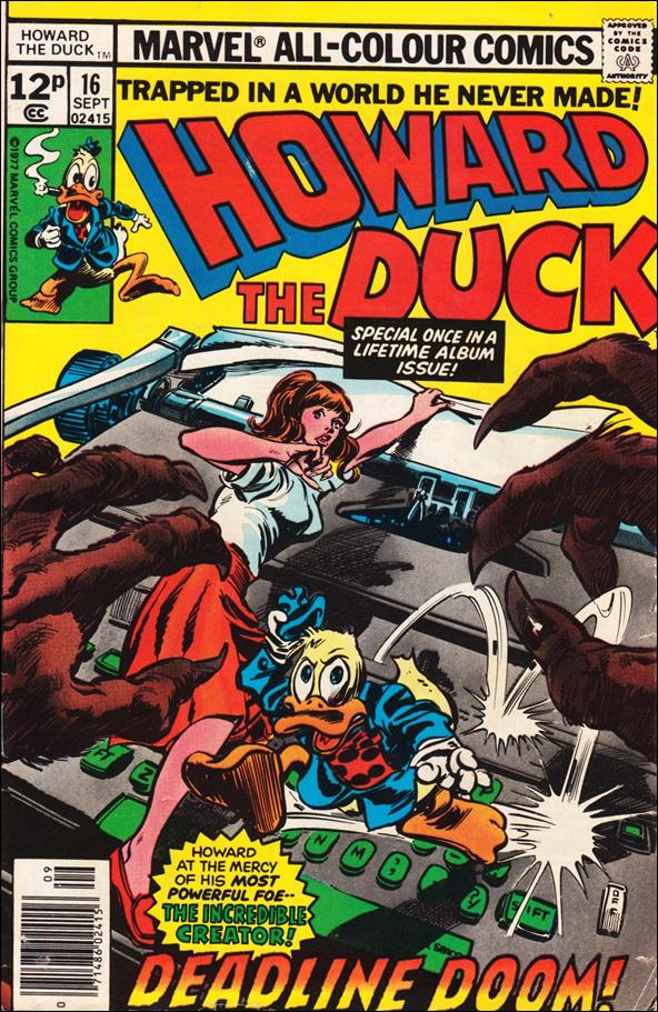 Howard the Duck (1976) issue 16-C UK Price Cover