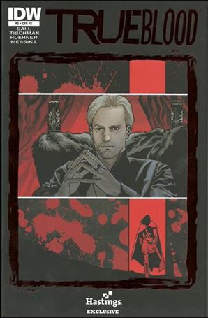 True Blood (2010) issue 5-H Hastings Exclusive - Blood Red Foil 1/1000