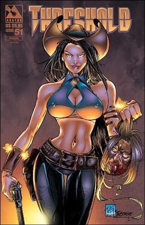 Threshold (1998) issue 51-E Pandora Western Cover