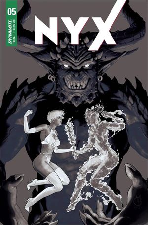 Nyx (2021) issue 5-L Giuseppe Matteoni 1:10 Black & White Cover
