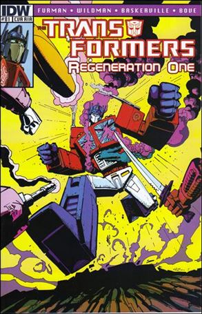 Transformers: Regeneration One issue 81-C Geoff Senior 1:10 Cover