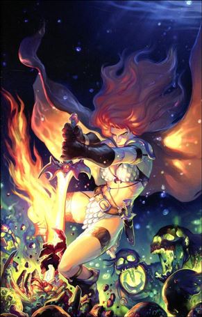 Red Sonja: Age of Chaos issue 2-N Meghan Hetrick 1:21 Virgin Cover
