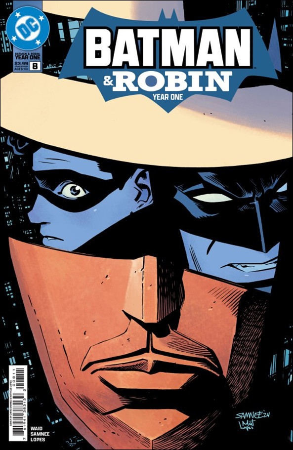 Batman and Robin: Year One  issue 8 Chris Samnee Cover