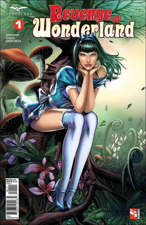 Revenge of Wonderland issue 1 Igor Vitorino "Brunette" Cover